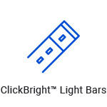 ClickBright LED light bar icon