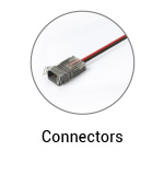 LED strip solderless connectors