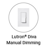 Manual Dimming Lutron Diva