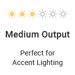 single color LED strip lights for accent lighting