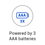 motion sensor with AAA batteries