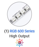 RGB 600 LED Strip Light