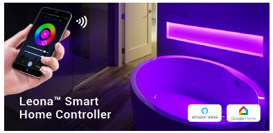 RGBW LED strip light smart control