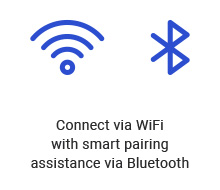 pair Leona Smart app with Wifi and Bluetooth