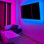 TV backlighting with color changing LED strips