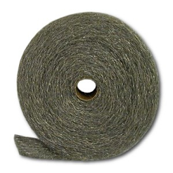 Medium #434 Stainless Steel Wool, 5-lb reel, 6 reels/cs