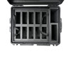 Riedel Bolero Headset and Bolero 6-key Beltpack. Custom foam insert in pelican 1637 with tray
