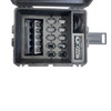 Riedel Bolero Headset and Bolero 6-key Beltpack. Custom foam insert in pelican 1637 with tray