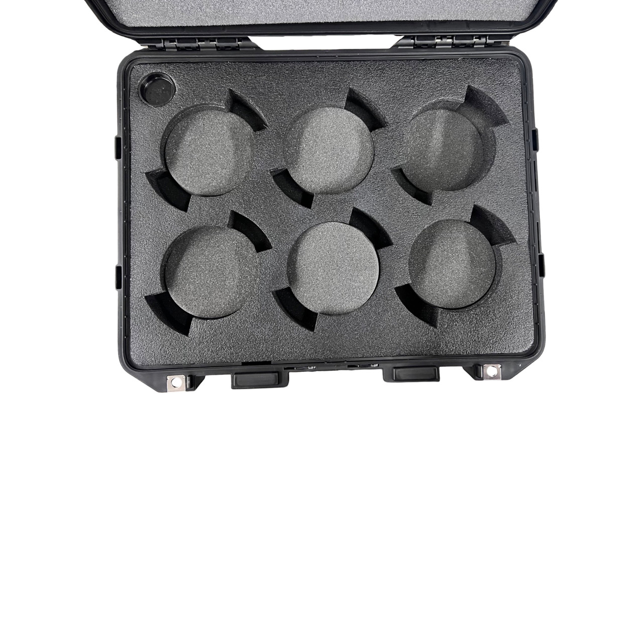 Geckocam Stealth rehoused lenses 6 hole in pelican 1557