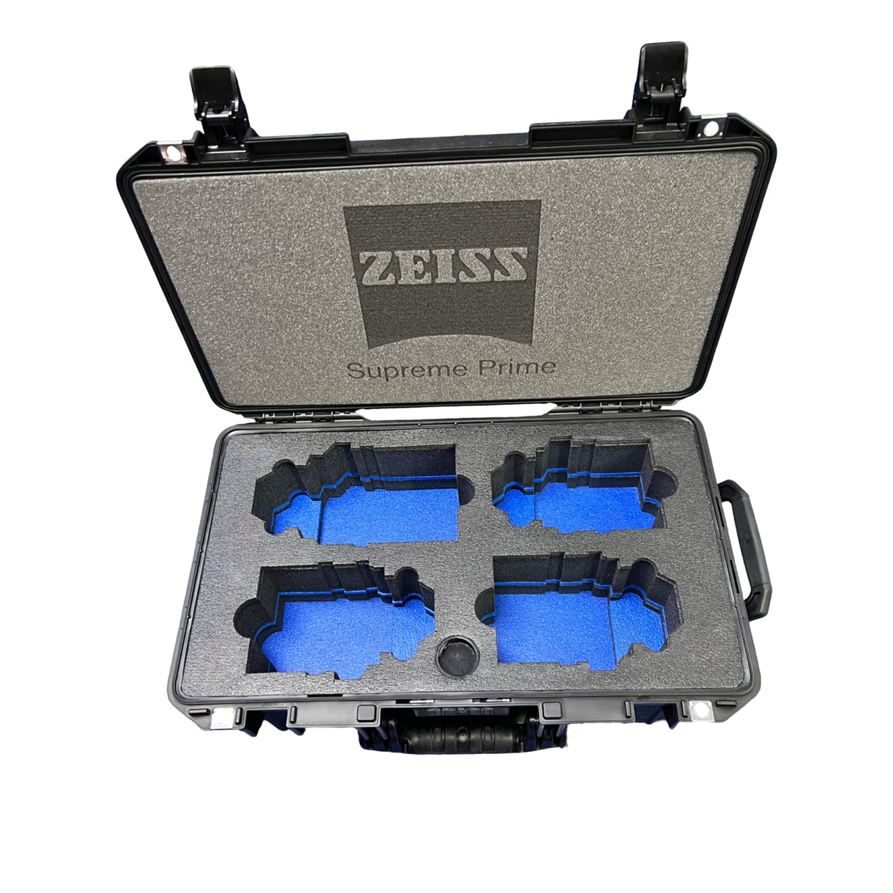 Zeiss Supreme 4-hole 18mm plus 3 95mm fronts in Pelican 1535