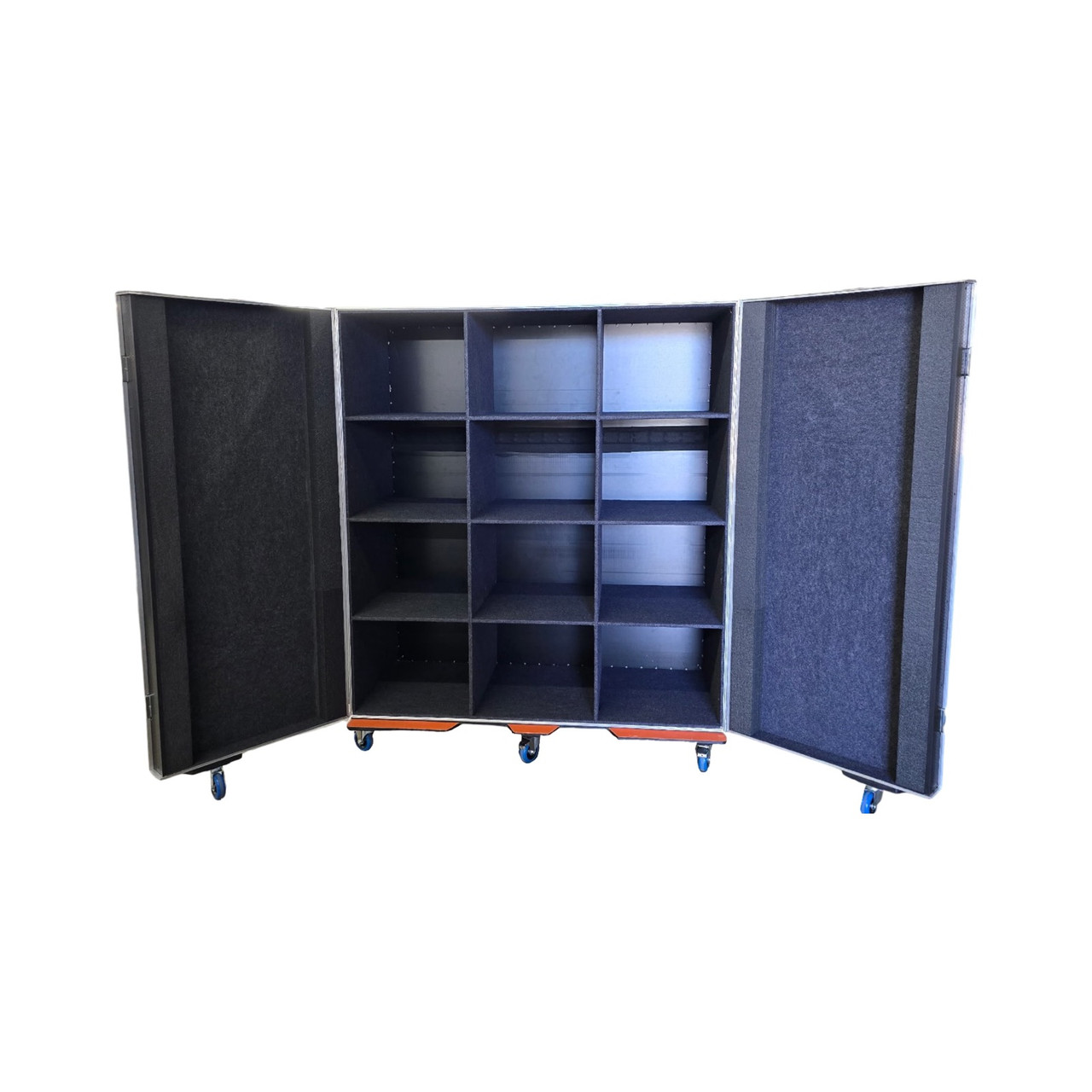 12 Position Storage Case Size 65" x 65 " x 34" 12 Position Storage Case Size 65" x 65 " x 34"