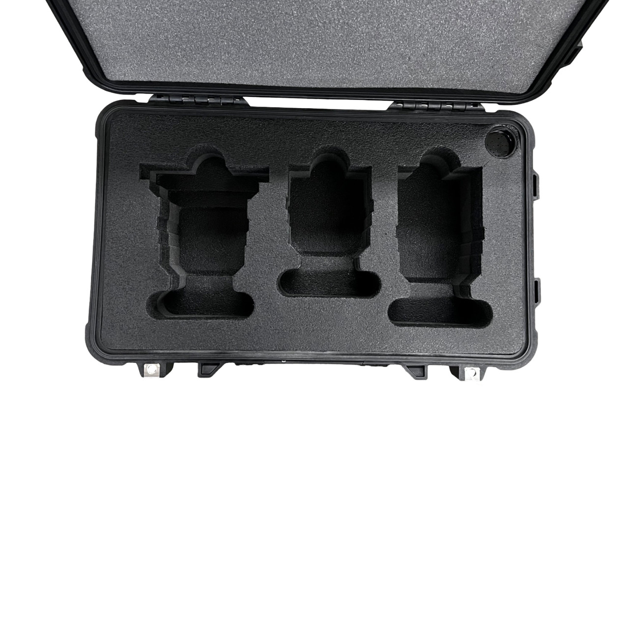 ARRI Enso 10.5mm T2.8 Prime Lens, 58mm T2.1 Prime Lens, and 150mm T2.5 Prime Lens. in Pelican 1510