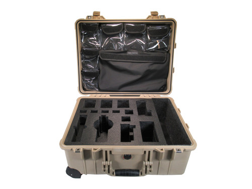 Pelican 1560 for Preston FIZ and Single Channel Hand Set - Pelican 1560 Custom Foam Insert for production support gear — with