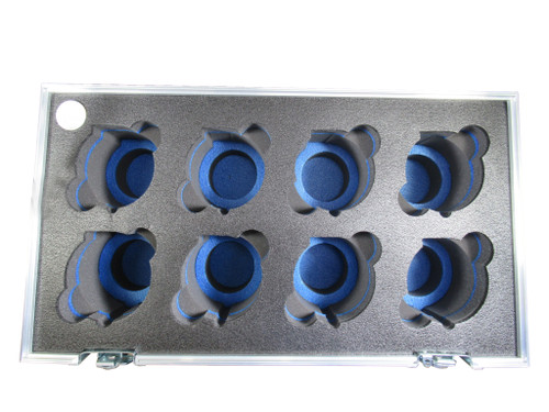 Zeiss Supreme Primes T1.5 (8 Vertical) - Cine Prime Lens Custom ATA Shipping Case for cinema lens — with fitted foam