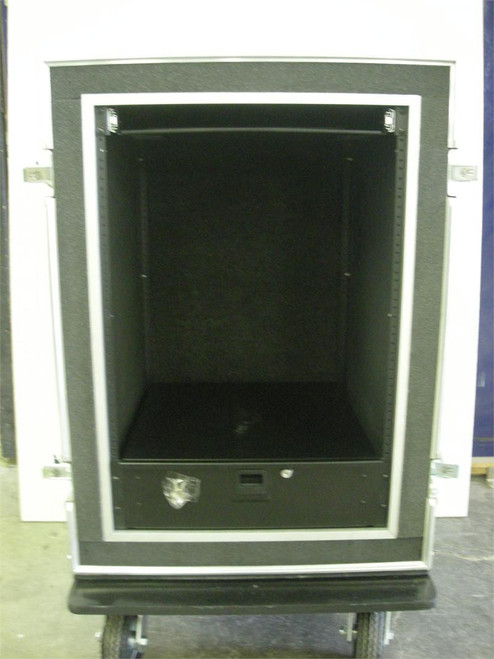 Custom ATA Shipping Case for production support gear — interior view
