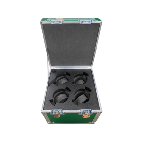 Canon ZERØ OPTIK Canon FD Primes (4 Vertical) - Cine Lens Custom ATA Shipping Case for cinema lens — with fitted foam