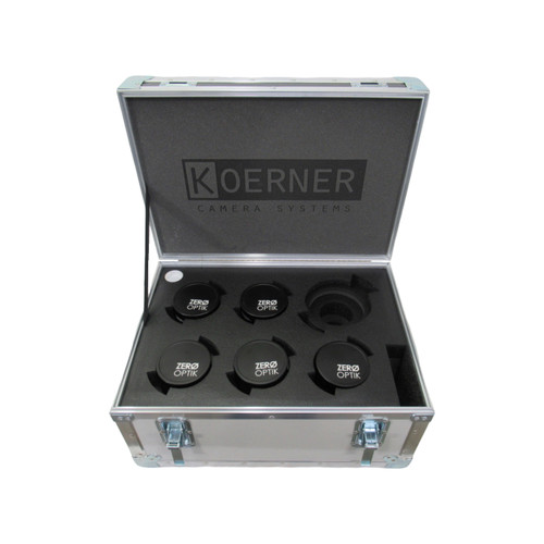 Nikon Rehoused ZERØ OPTIK Nikon primes 6-Slot - Cine Lens Custom ATA Shipping Case for cinema lens — with fitted foam