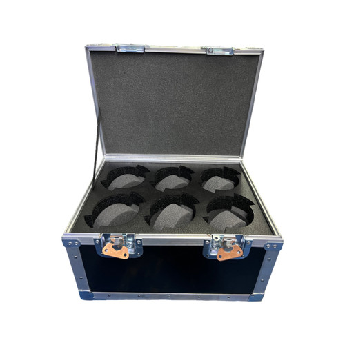 Canon TLS Canon K-35 / FD Primes (6 Vertical) - Cine Lens Custom ATA Shipping Case for cinema lens — with fitted foam