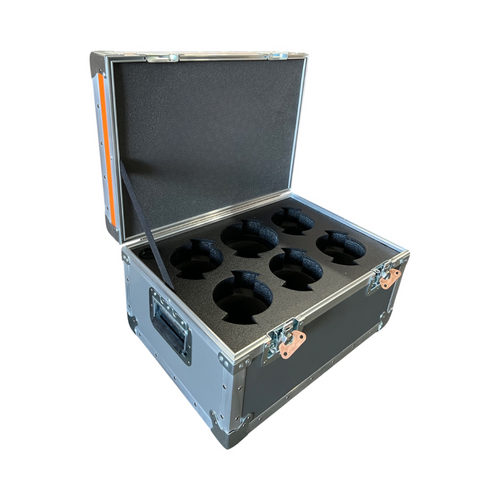 Leica GL Optics Leica R Primes (6-Slot Vertical) - Cine Lens Custom ATA Shipping Case for cinema lens — with fitted foam