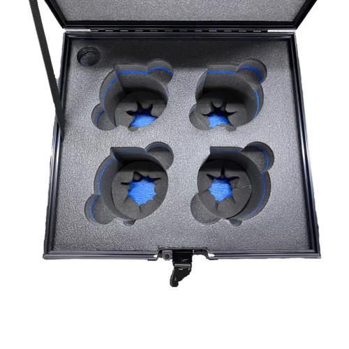 Zeiss Supreme Prime Lenses (4 Vertical) 95mm Diameter Fronts Only - Cine Prime Lens Custom ATA Shipping Case for cinema lens