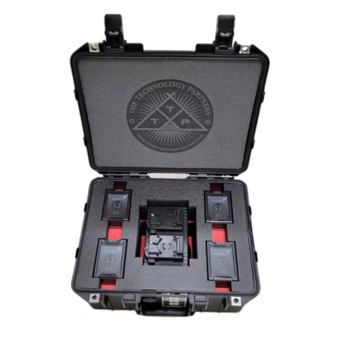 Core SWX X4 Charger V Mount and 4 Core SWX Nano 98 Miro Batteries Case Core SWX X4 Charger V Mount and 4 Core SWX Nano 98 Miro Batteries Case