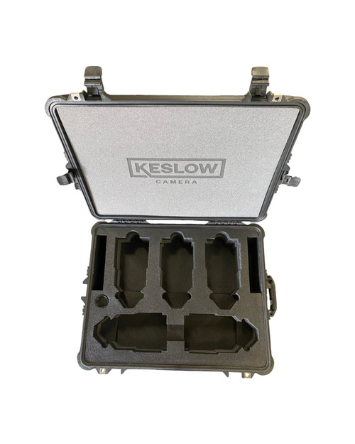 ARRI MASTER ANAMORPHIC PRIMES 5 standard sized focal lengths Custom ATA Shipping Case for cinema lens — with fitted foam