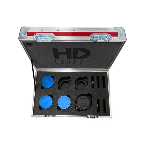 Schneider ISCOspherical A+ 2.4/ 43, 58, 85mm - Cine Lens Custom ATA Shipping Case for cinema lens — with fitted foam