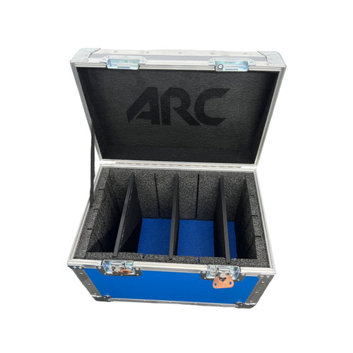 Accessory case with 3  fiberglass partitions