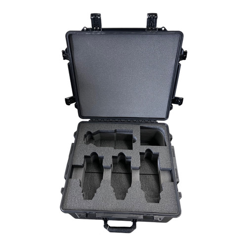 Cooke Anamorphic /i Lenses 65mm, 75mm, 100mm and 135 Custom ATA Shipping Case for cinema lens — with fitted foam