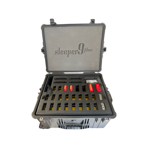 Blackmagic Micro & Mini Converter + Decimator MD-HX Kit Case — 32 Converters, Pull-Out Tray, Pelican 1620