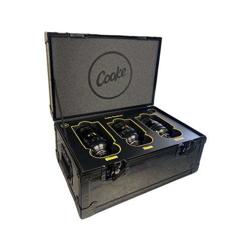 Cooke Panchro/i T2.2 Classic Full Frame Prime Lenses (65,75,152) - Cine Prime Lens Custom ATA Shipping Case for cinema lens —