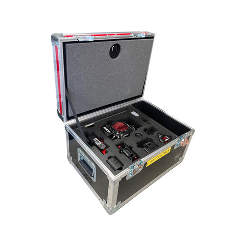 RED DIGITAL CINEMA V-RAPTOR ST 8K VV Camera - Full Frame VistaVision - Cine Lens Custom ATA Shipping Case for cinema lens — w