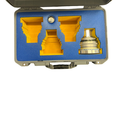 Pelican MASTERBUILT "SUPERSCOPES" - Pelican 1525 Custom Foam Insert for cinema lens — with fitted foam