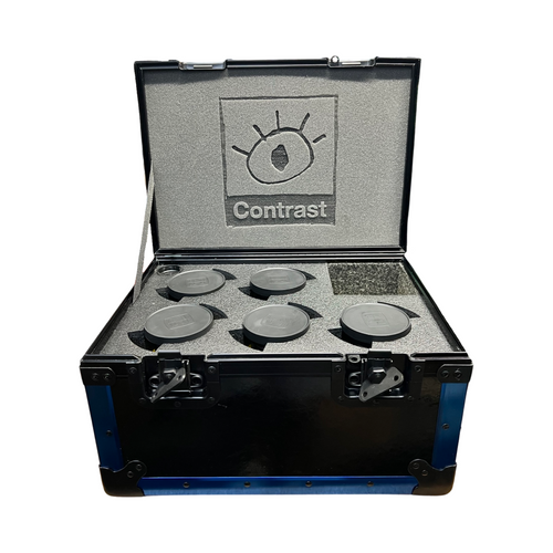 Cooke SP3 Full-Frame 5-Lens Prime Set 25,32,50,75,100mm - Cine Prime Lens Custom ATA Shipping Case for cinema lens — with fit