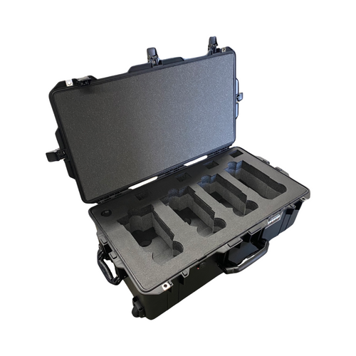 Cooke 1.8x FF Anamorphic Primes 32,40,50,75mm - Full Frame Custom ATA Shipping Case for cinema lens — with fitted foam
