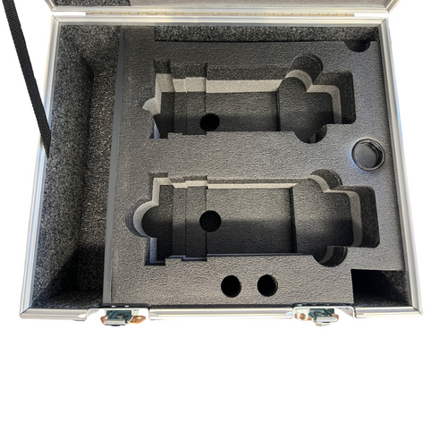 Angenieux EZ-1 S35 30-90mm T2, EZ-2 S35 15-40mm T2 - Super 35 - Cine Lens Custom ATA Shipping Case for cinema lens — with fit