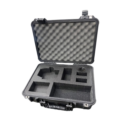 Preston Single Channel Custom ATA Shipping Case for production support gear — with fitted foam