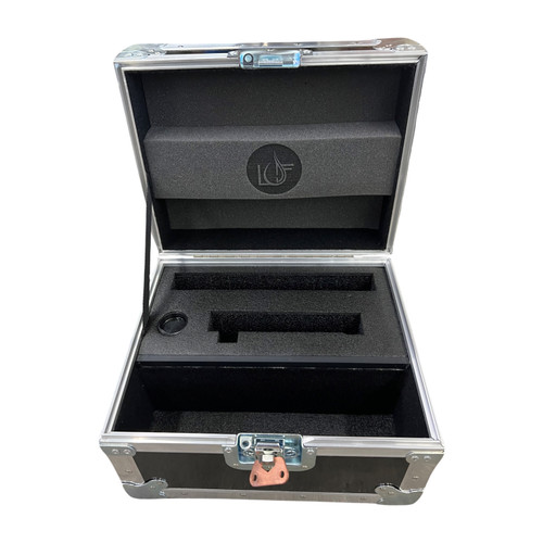 TVLogic 7" with AKS Custom ATA Shipping Case for production monitor — with fitted foam