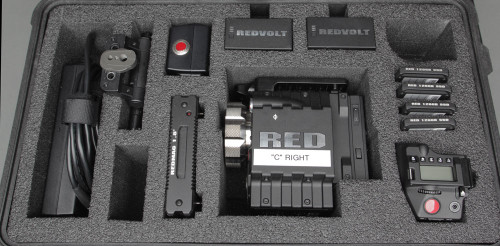 RED Epic FAA Approved Custom ATA Shipping Case for cinema camera — interior view