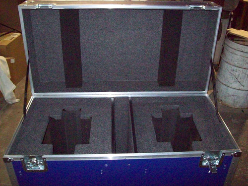 Custom ATA Shipping Case for cinema lighting fixture — with fitted foam