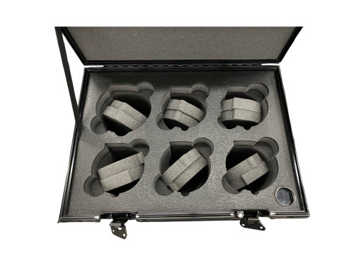 Zeiss Supreme Primes 6-Slot (5 X 95mm & 1 114mm) - Cine Prime Lens Custom ATA Shipping Case for cinema lens — with fitted foa