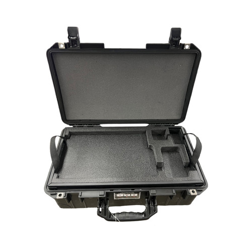 Pelican Monitor calibration kit in a Pelican 1535 Air - Pelican 1535 Custom Foam Insert for production monitor — with fitted