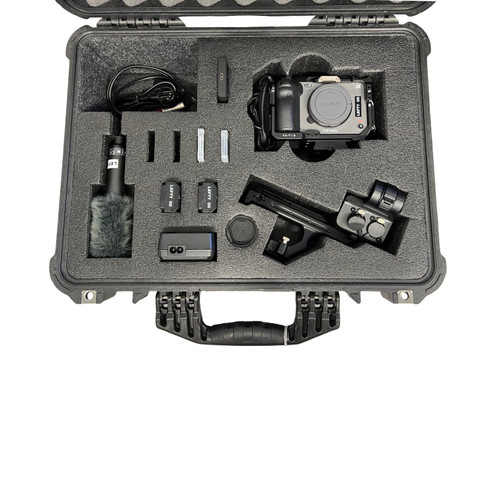 Sony Camera Sony FX3 - Pelican 1520 Custom Foam Insert for cinema camera — with fitted foam