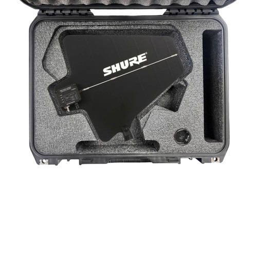 Shure Antenna UA874/UA870 (custom foam in SKB 3i1813-5 Custom Foam Insert for production audio gear — with fitted foam