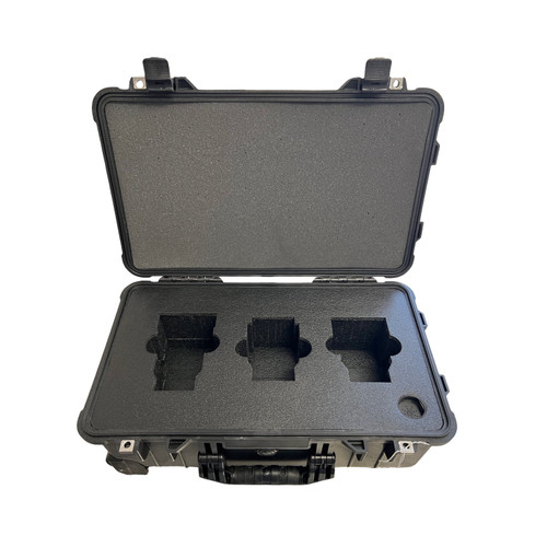 Sony 24-105mm,12-24mm & 50mm - Cine Lens Custom ATA Shipping Case for cinema lens — with fitted foam