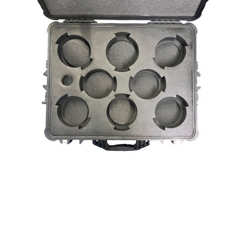 Custom Foam Insert for cinema lens — with fitted foam