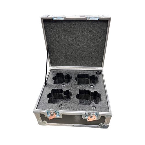 Canon Rehoused P+S Technik Canon FD 20mm, 35mm, 55mm and 85mm - Cine Lens Custom ATA Shipping Case for cinema lens — with fit