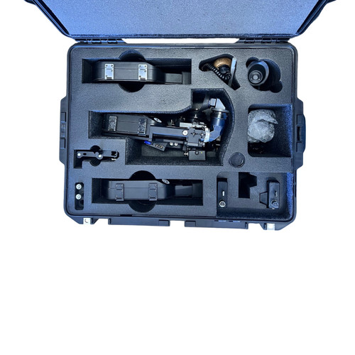 Pelican Aaton LTR with accessories - Pelican 1637 Custom Foam Insert for cinema camera — with fitted foam