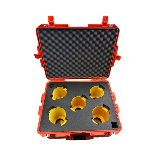 Masterbuilt 18 ,25, 35, 40 and 50mm ( 5 hole vertical)  in Pelican 1607