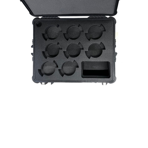 Pelican ZERØ OPTIKS Rehoused Zuiko Olympus 21, 24,28, 40, 50 (T1.3) 60, 85, and 100mm - Pelican 1610 Custom Foam Insert for c
